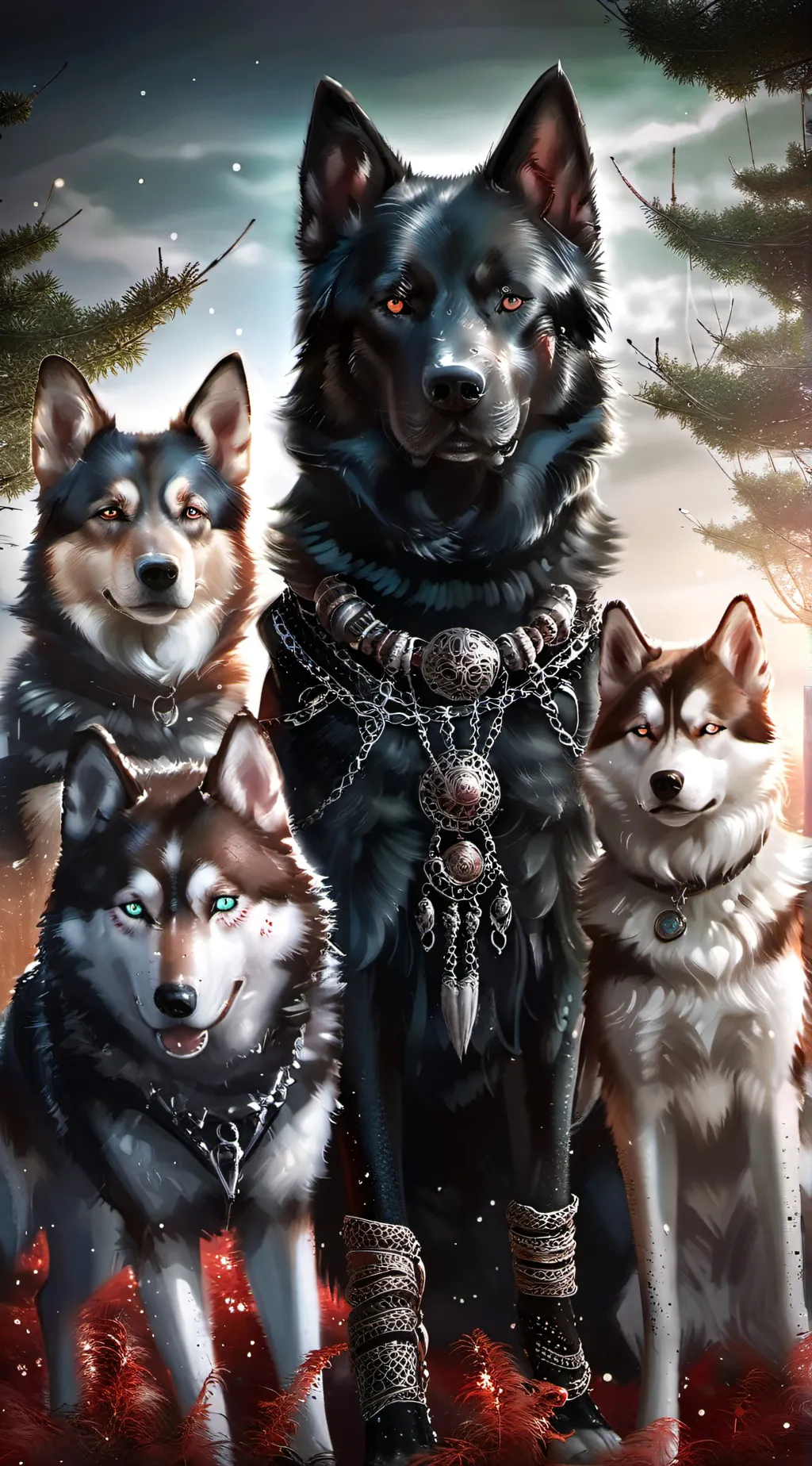 ai character: Dogs 2 background