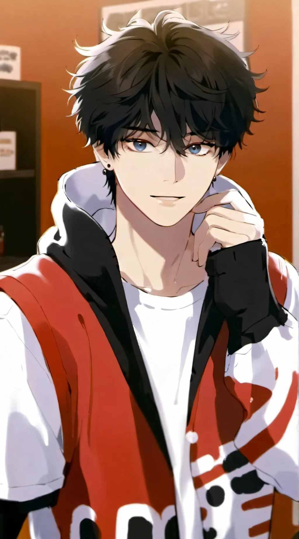 ai character: Victor  background