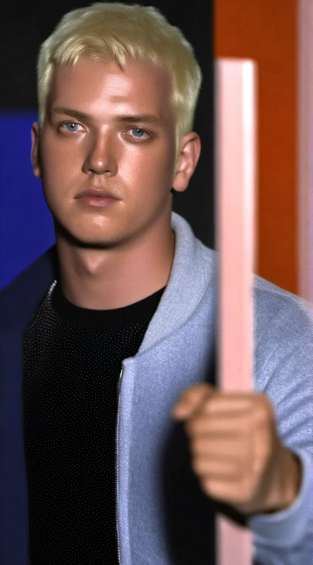 ai character: Eminem/slim shady background