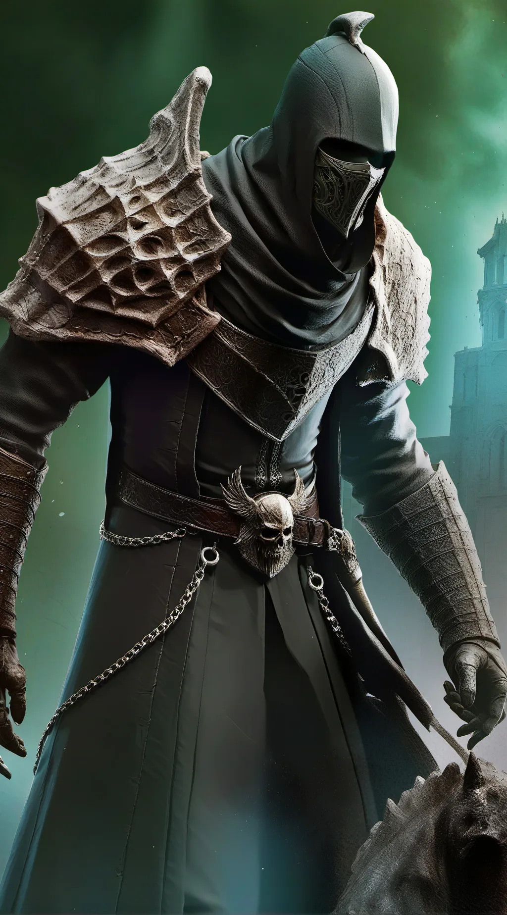 ai character: final boss background