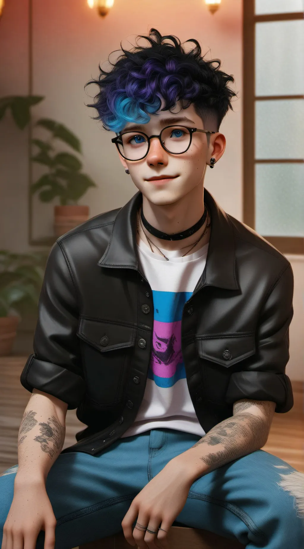 ai character: D background