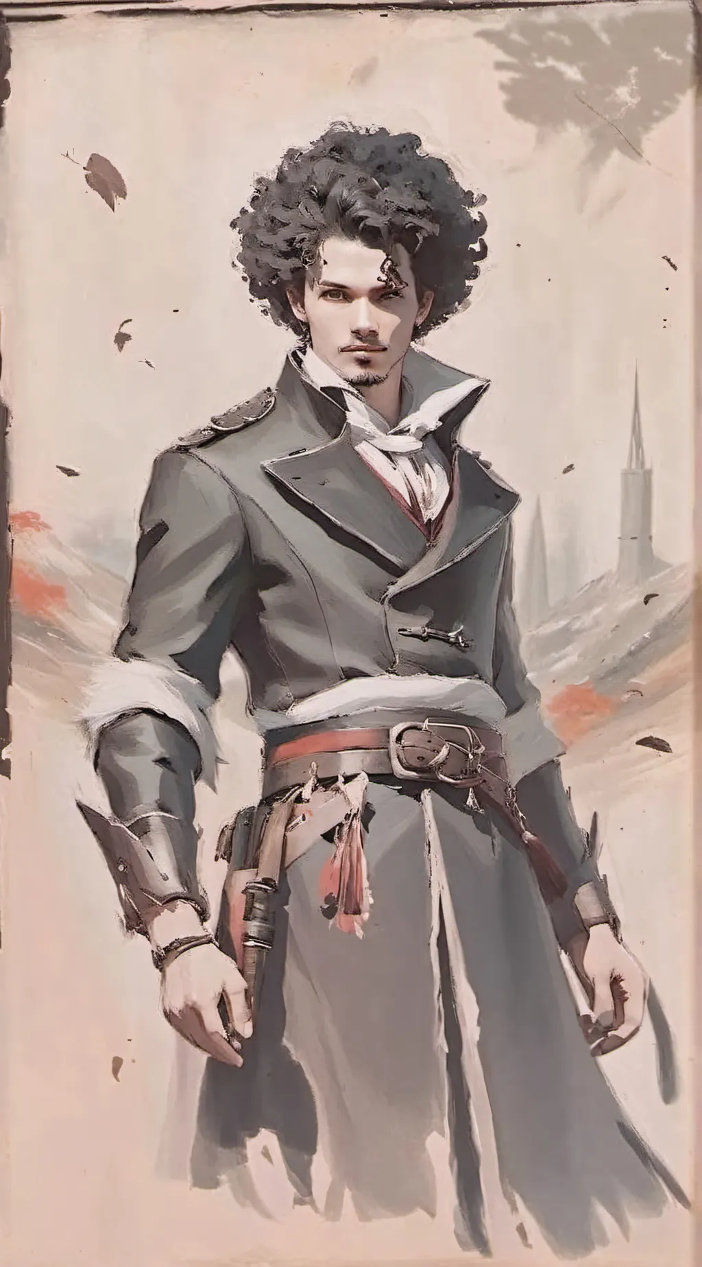 ai character: brainrot background