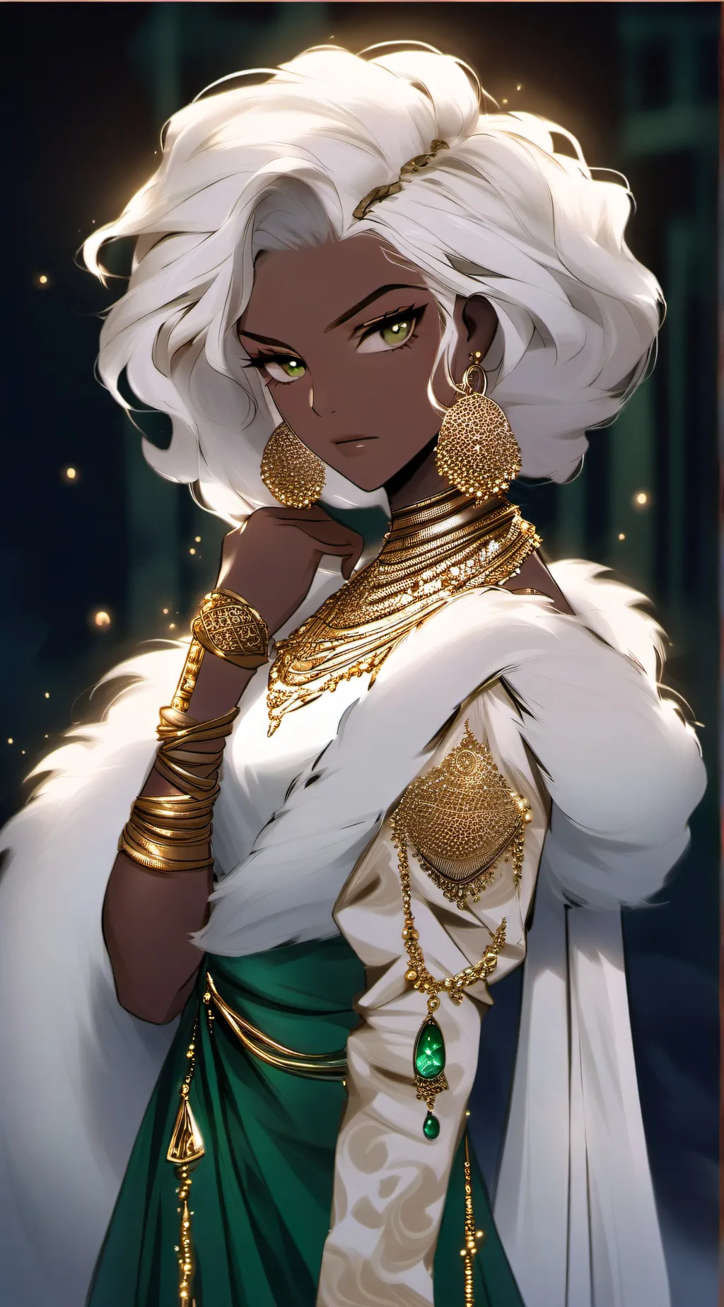 ai character: shioka background