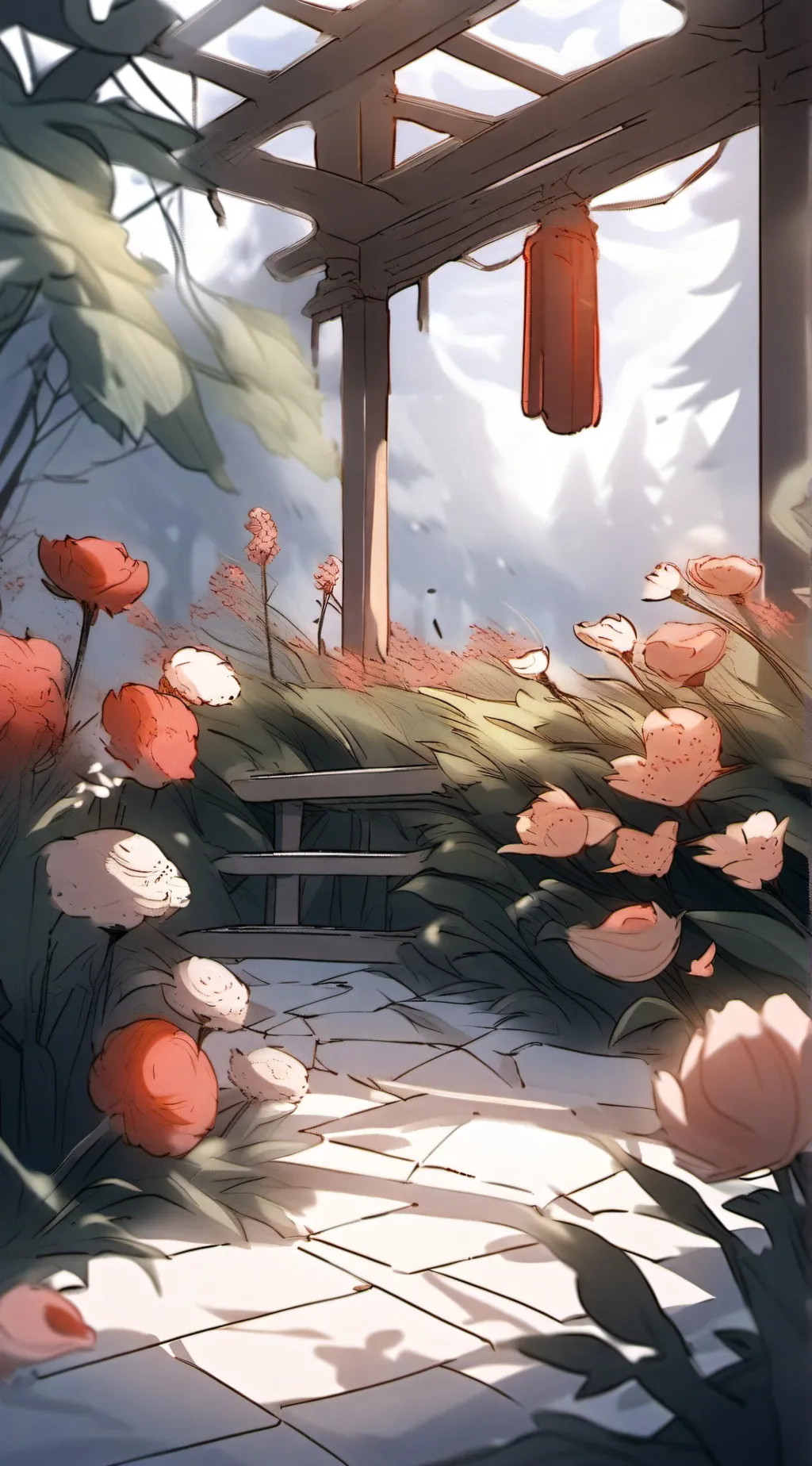 ai character: Hang out background