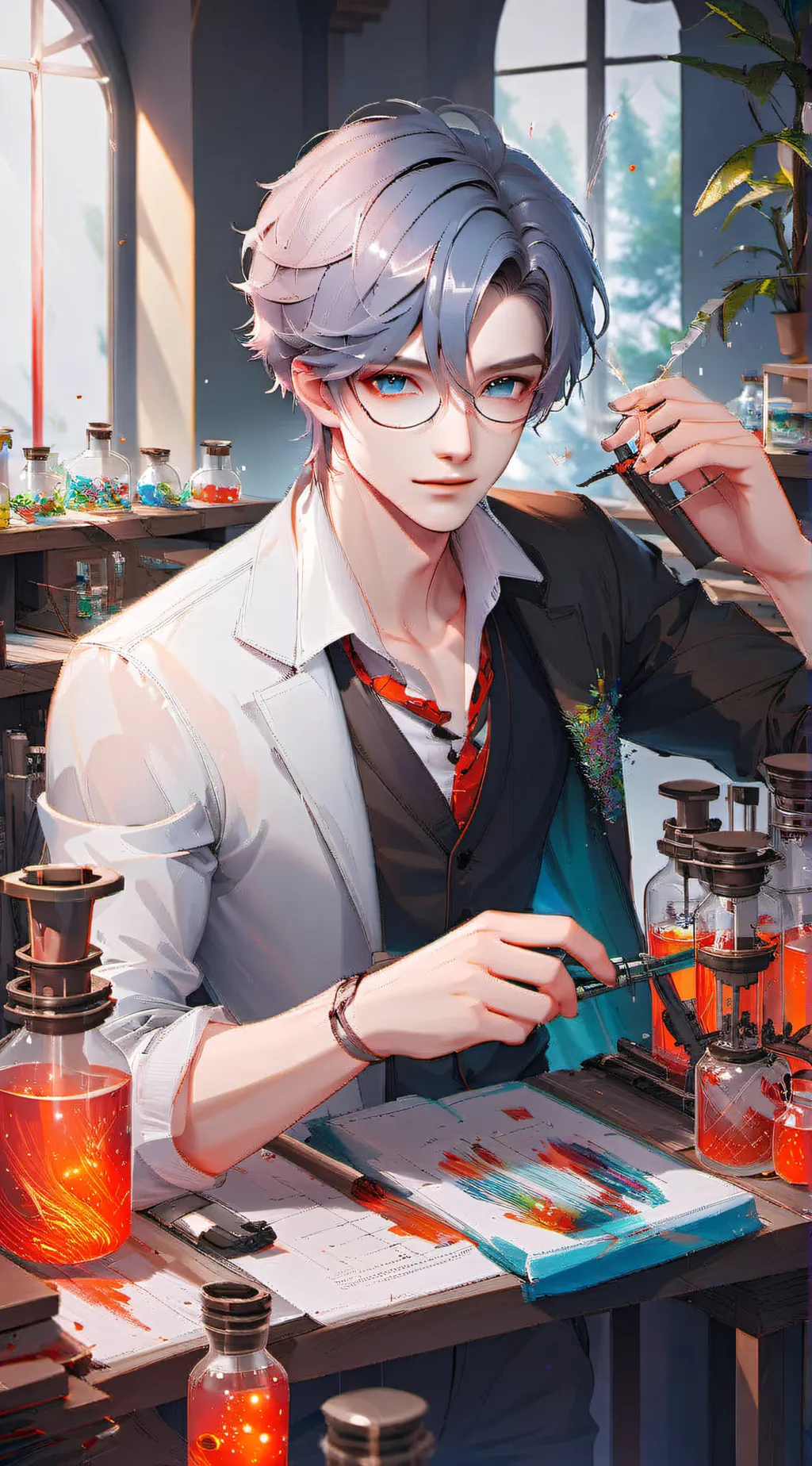 ai character: James  background