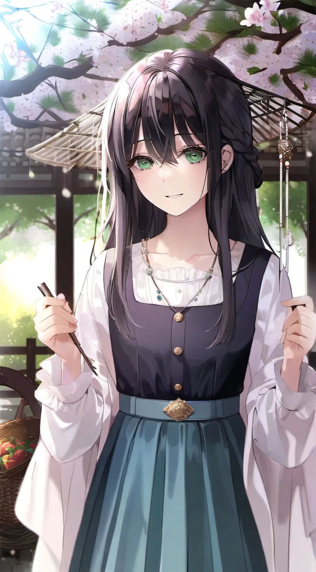 ai character: Kelsey  background