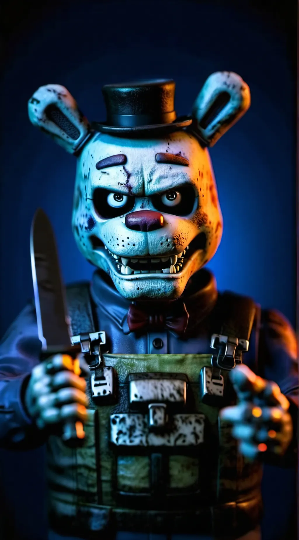 ai character: Bear5 background