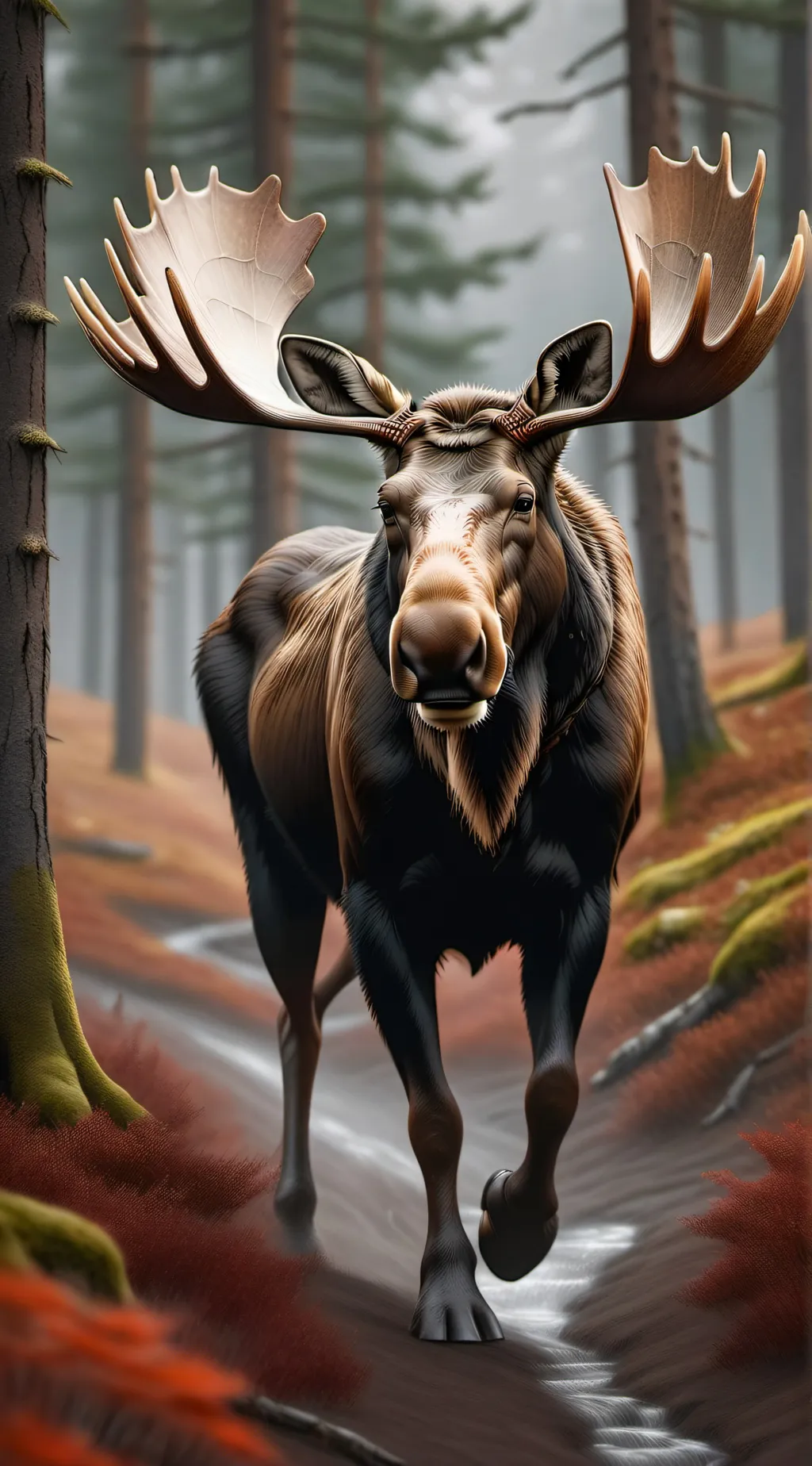 ai character: Moose background