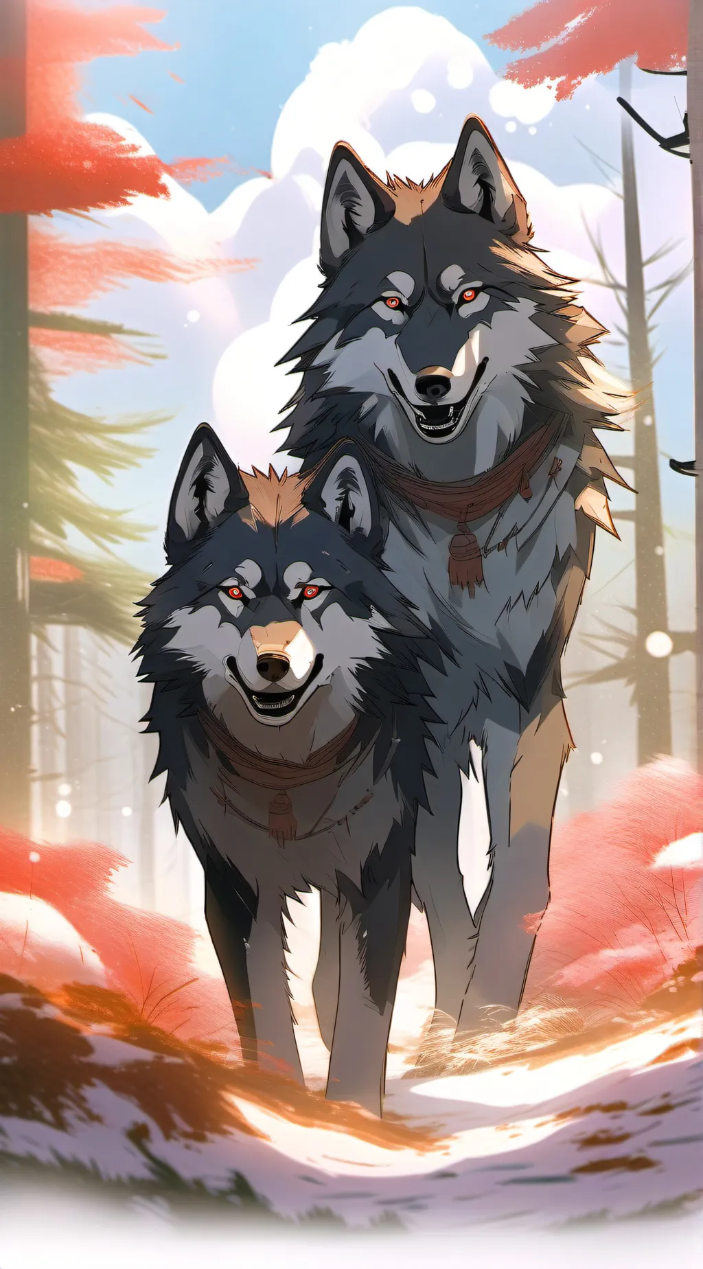 ai character: Alex & Alexander  background