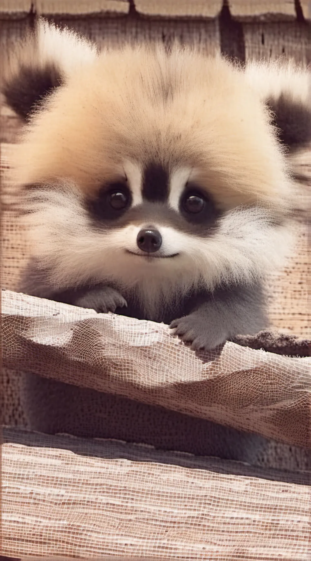 ai character: Cute koala bear  background