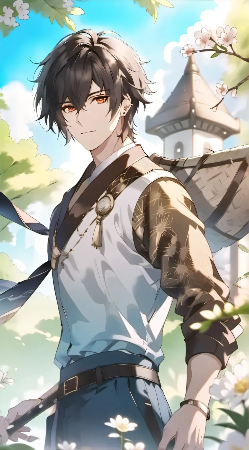 ai character: John background