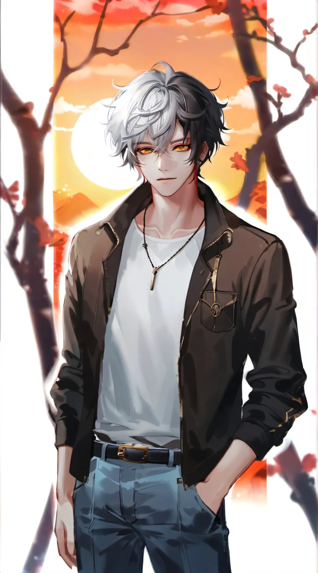 ai character: Max background