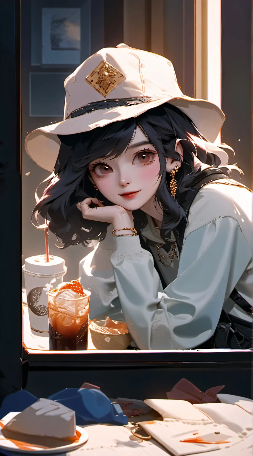 ai character: mya background