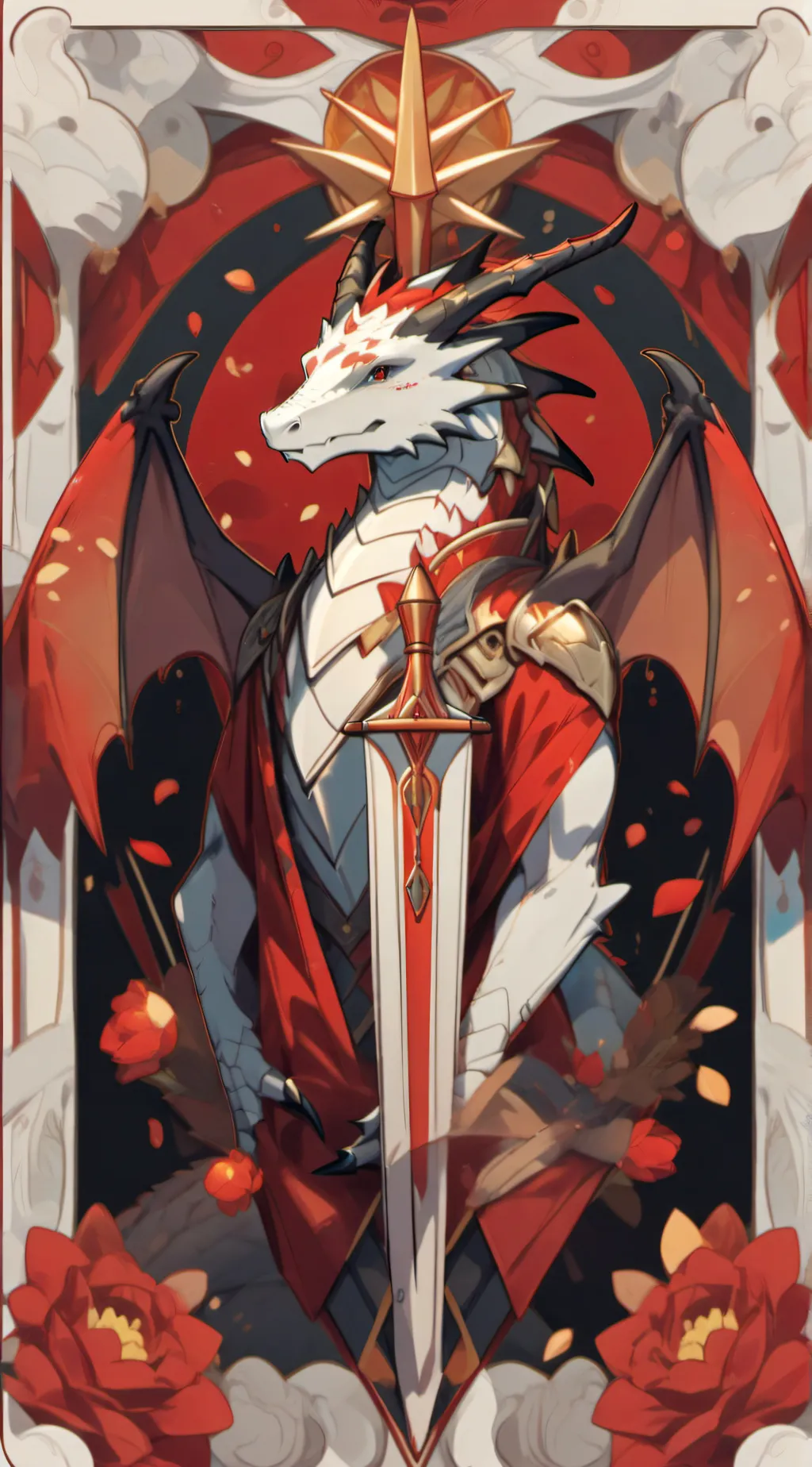 ai character: 🔥fire  background