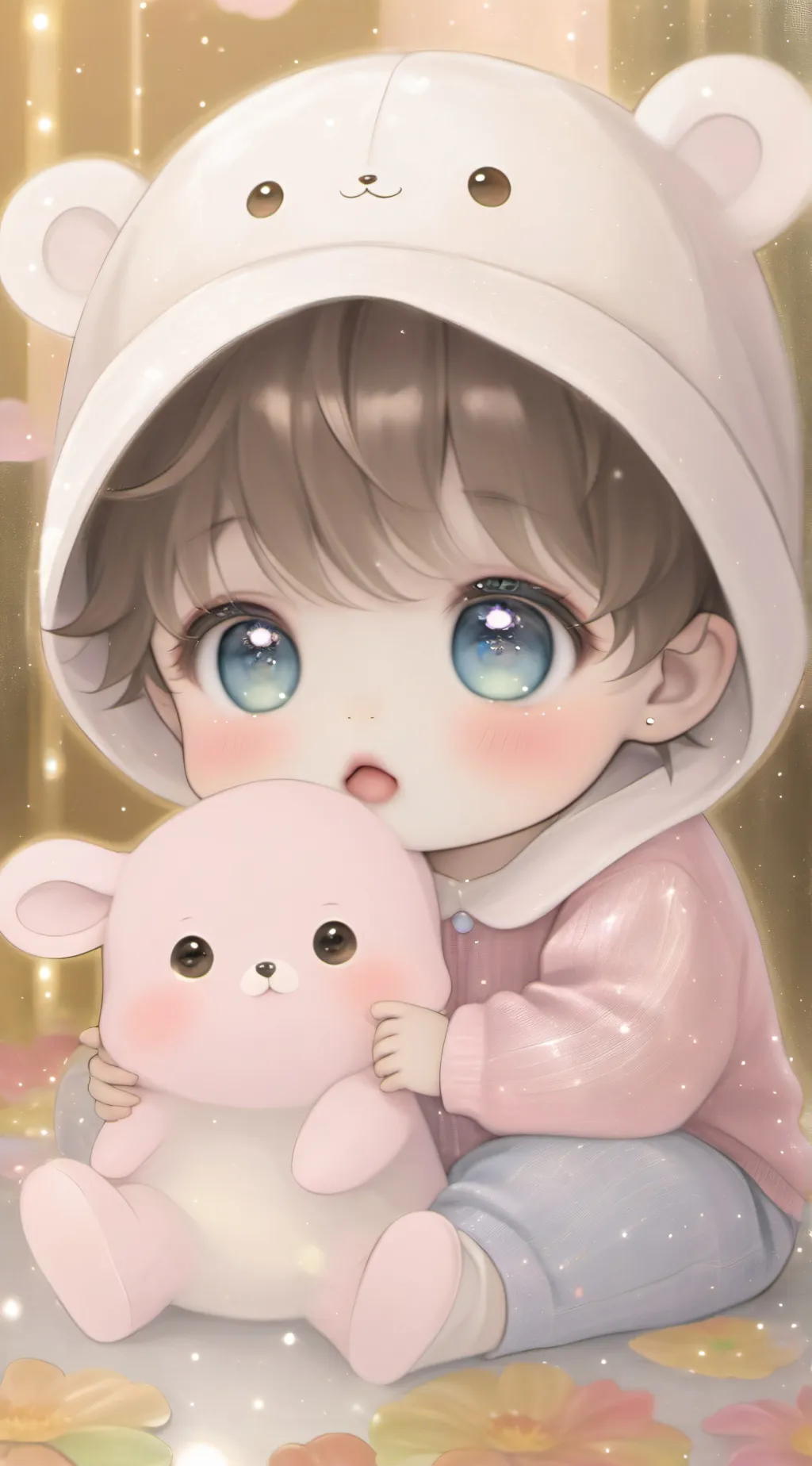 ai character: spoiled baby background