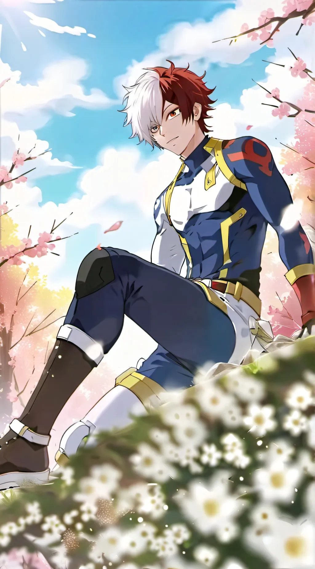 ai character: Todoroki background