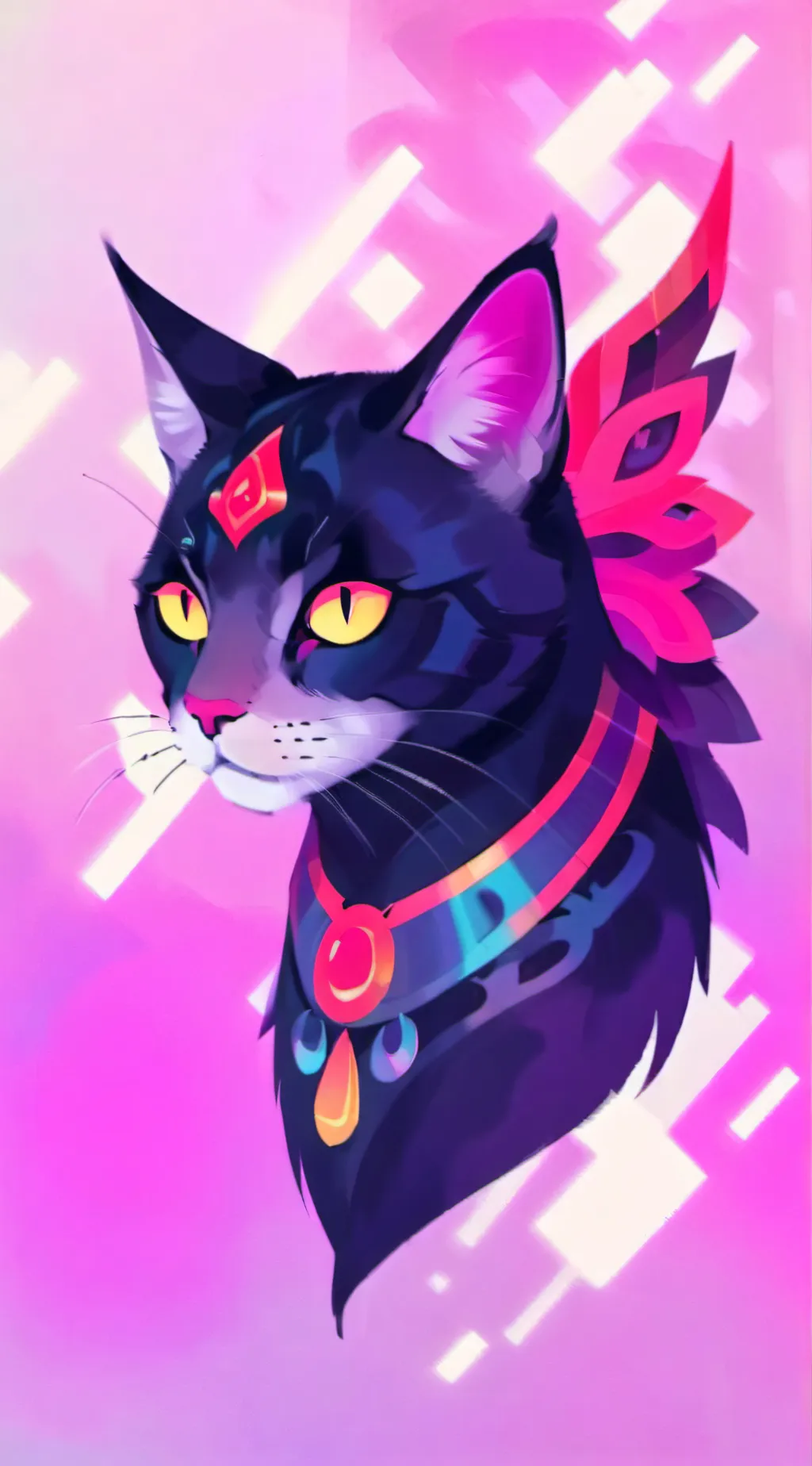 ai character: Espeon  background