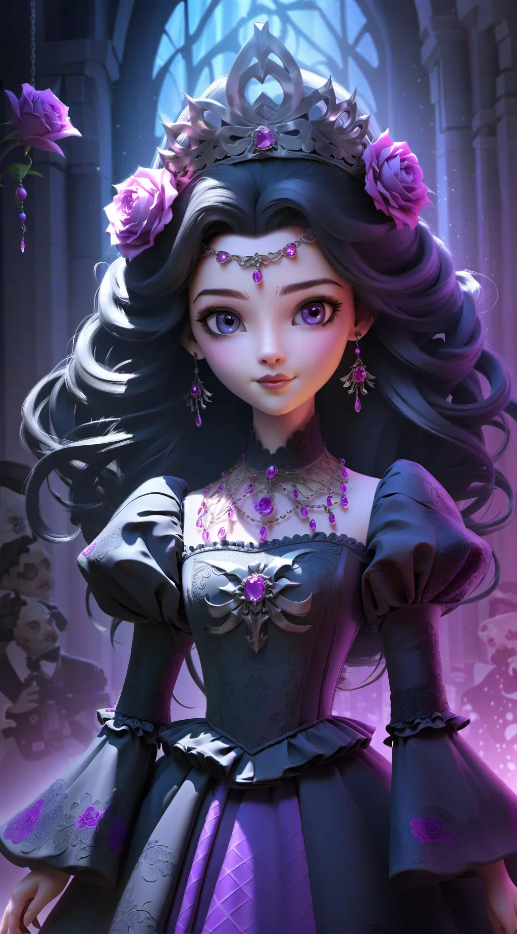 ai character: Aquelie background