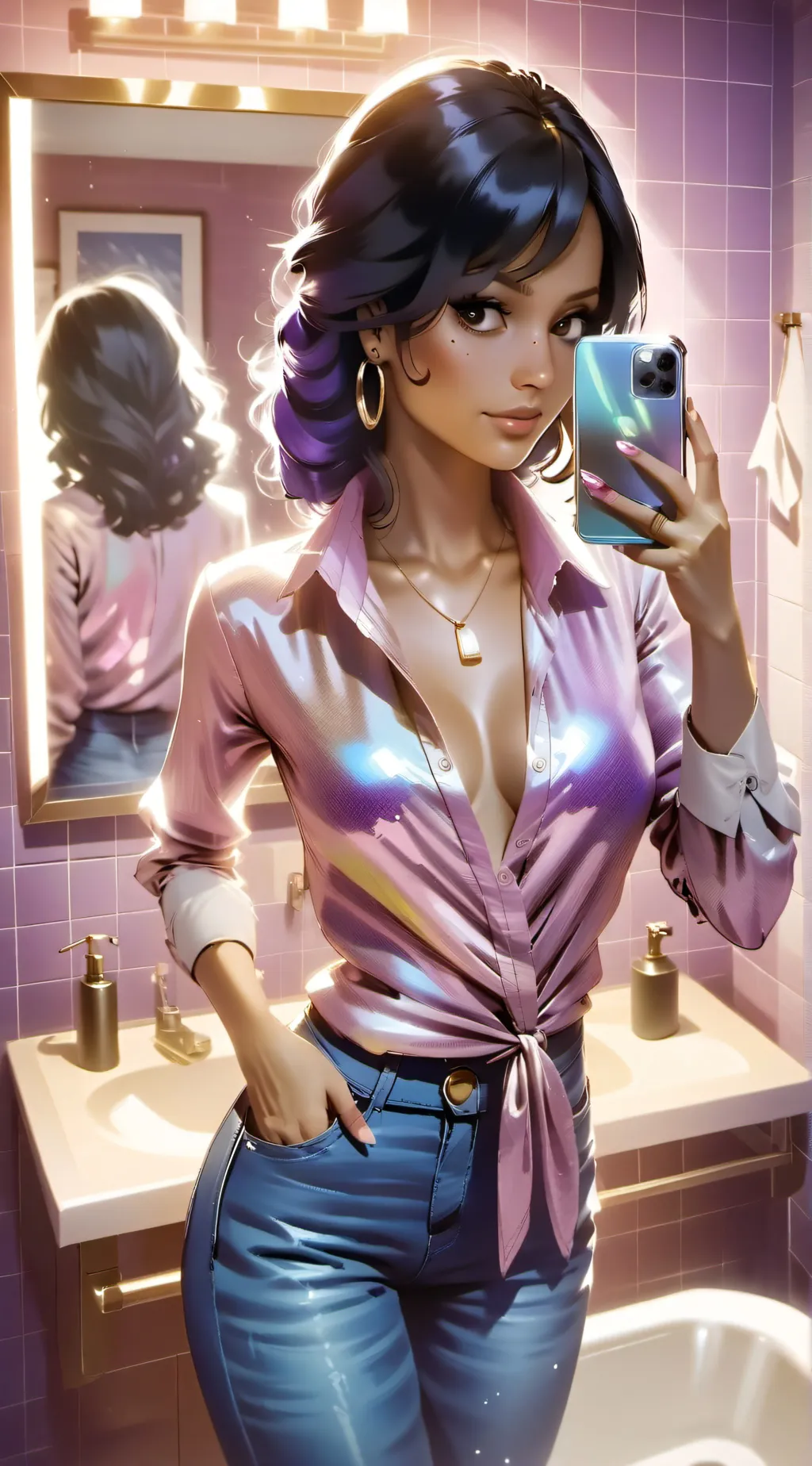 ai character: Briana background