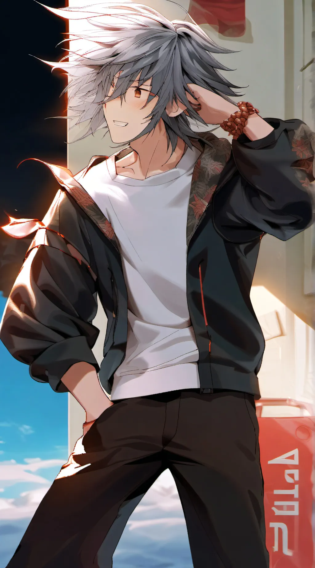 ai character: Adam background