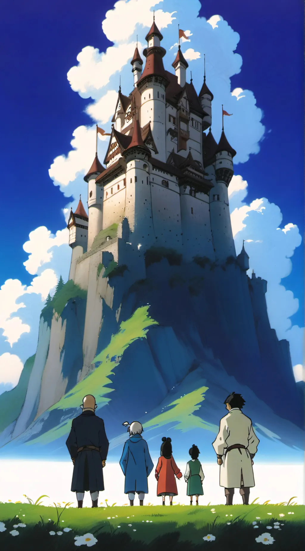 ai character: Hogwarts  background