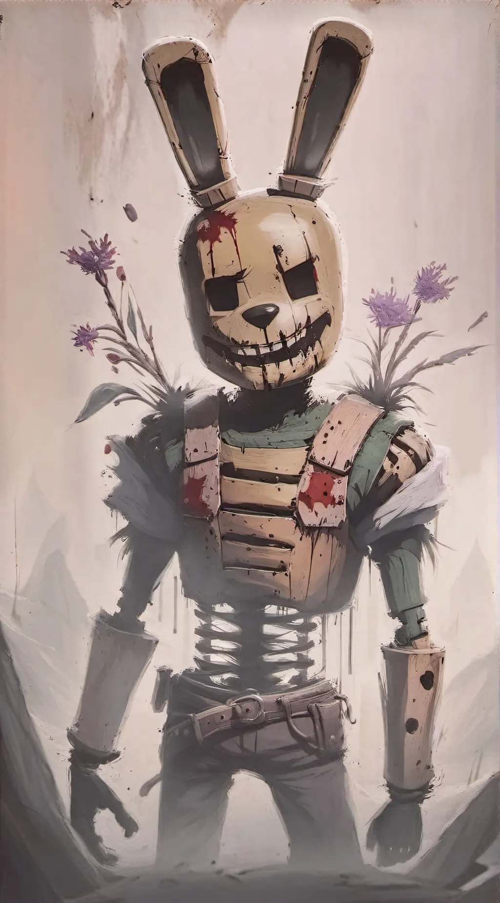 ai character: Springtrap  background