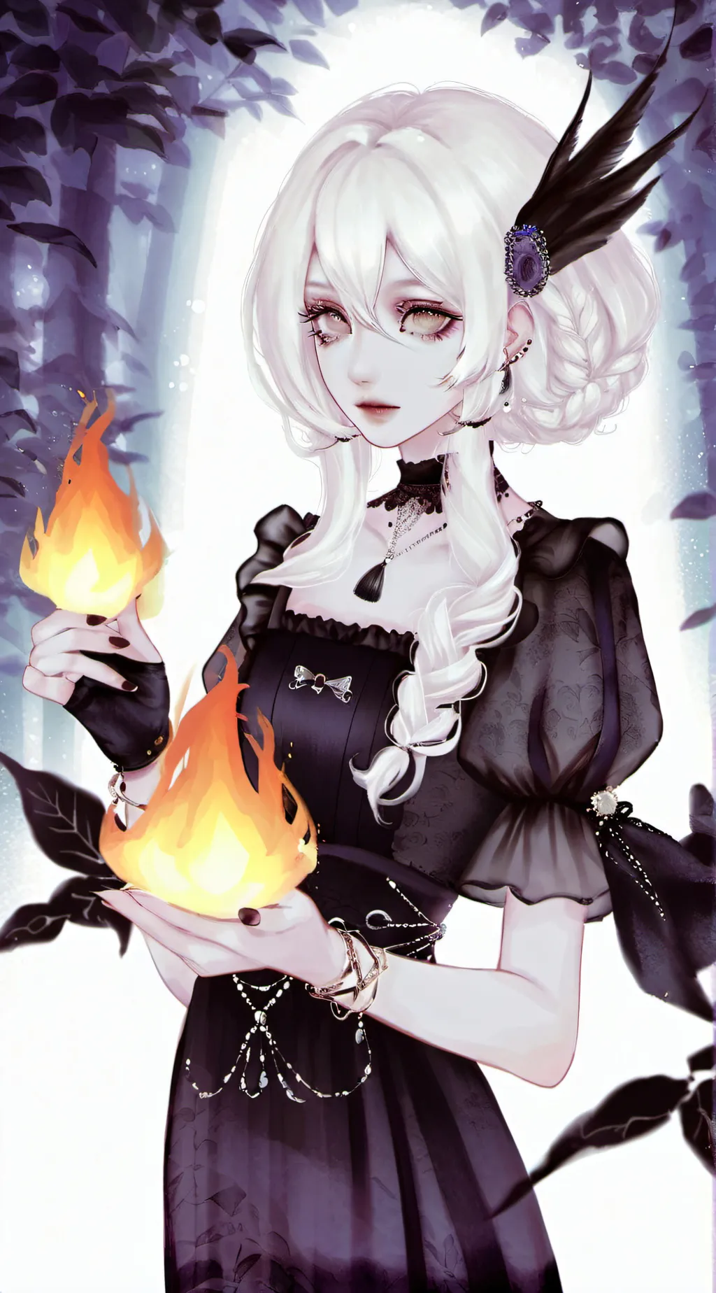 ai character: Ember background