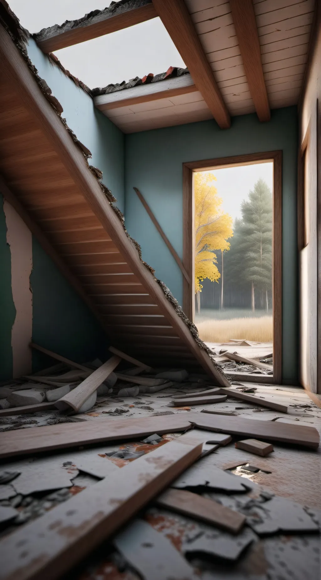 ai character: horror game background