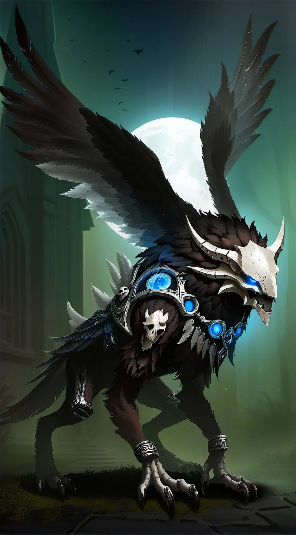 ai character:  nightmare background