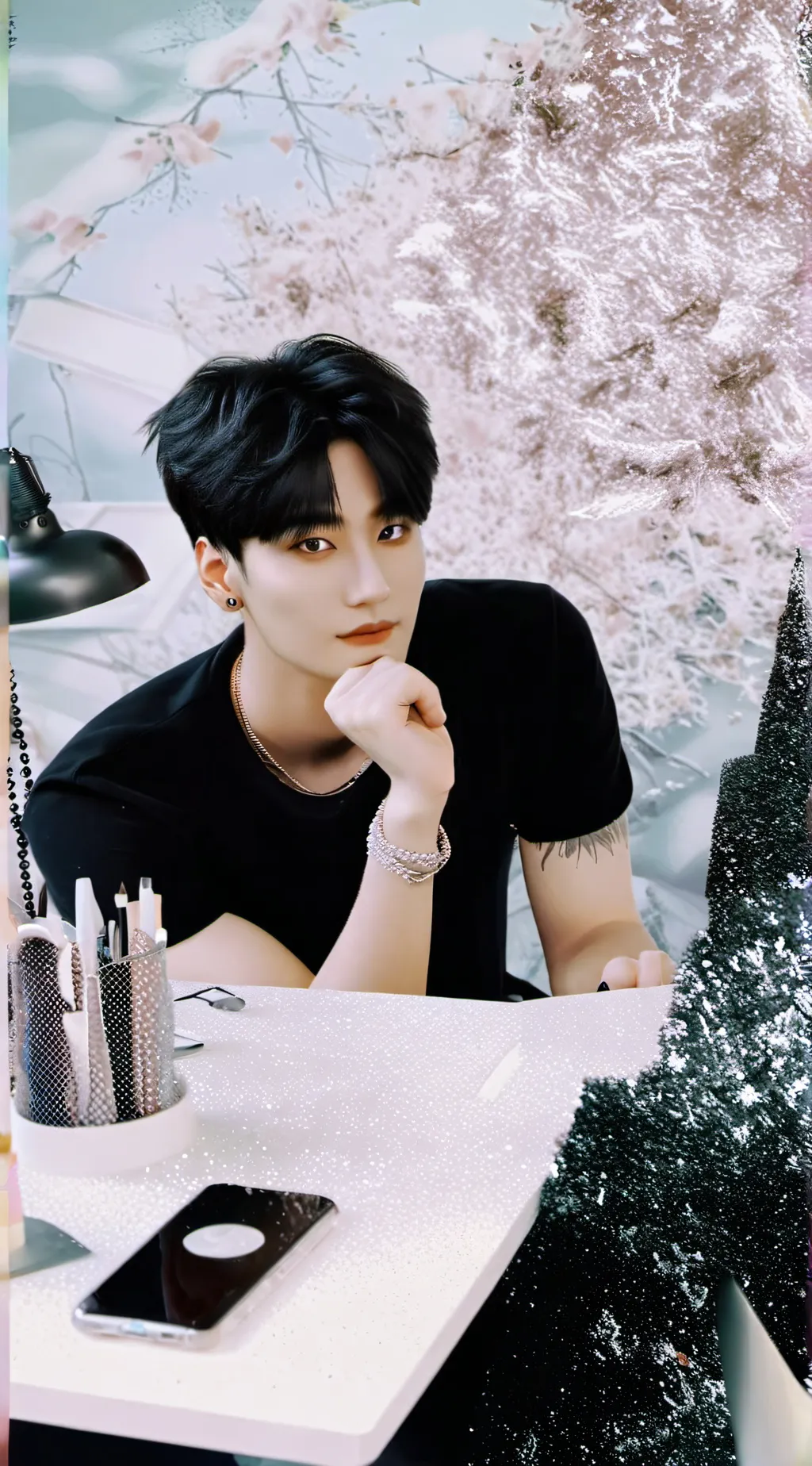 ai character: luke  background