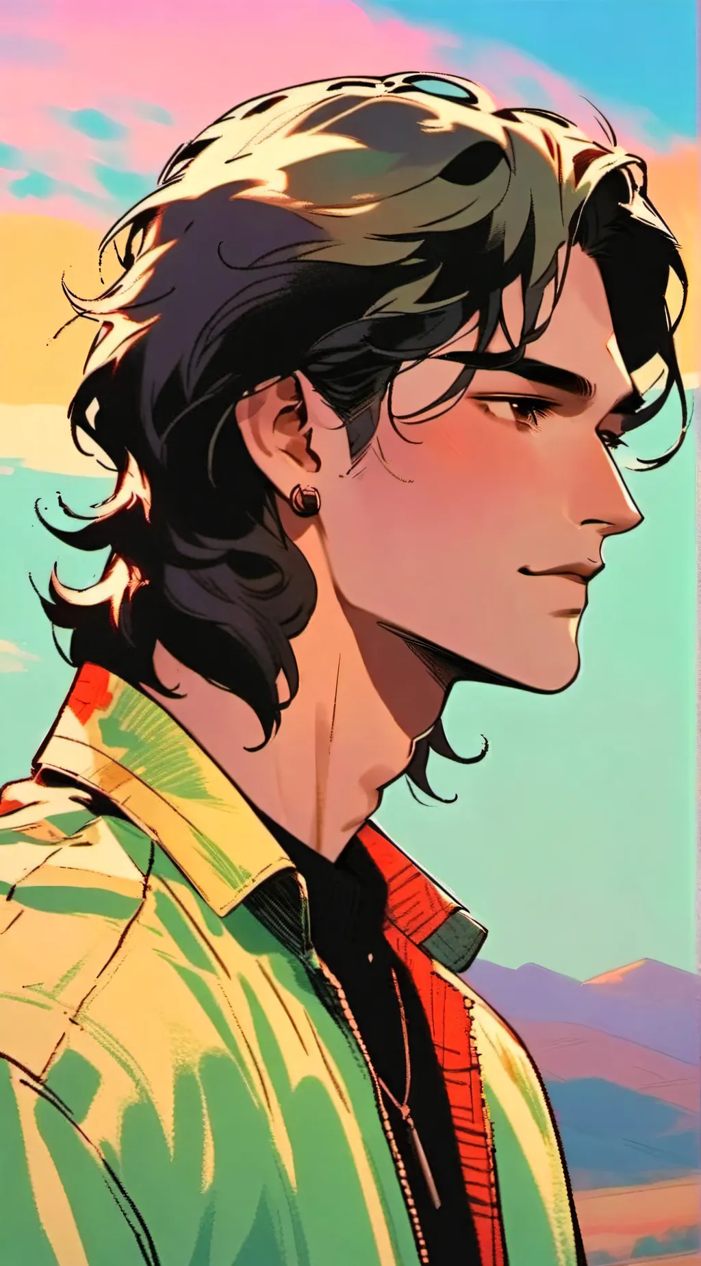 ai character: ☆Harry☆ background