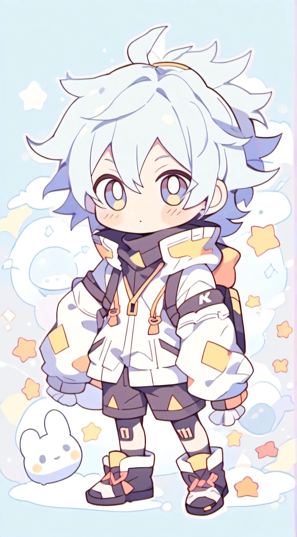 ai character: lost kid background