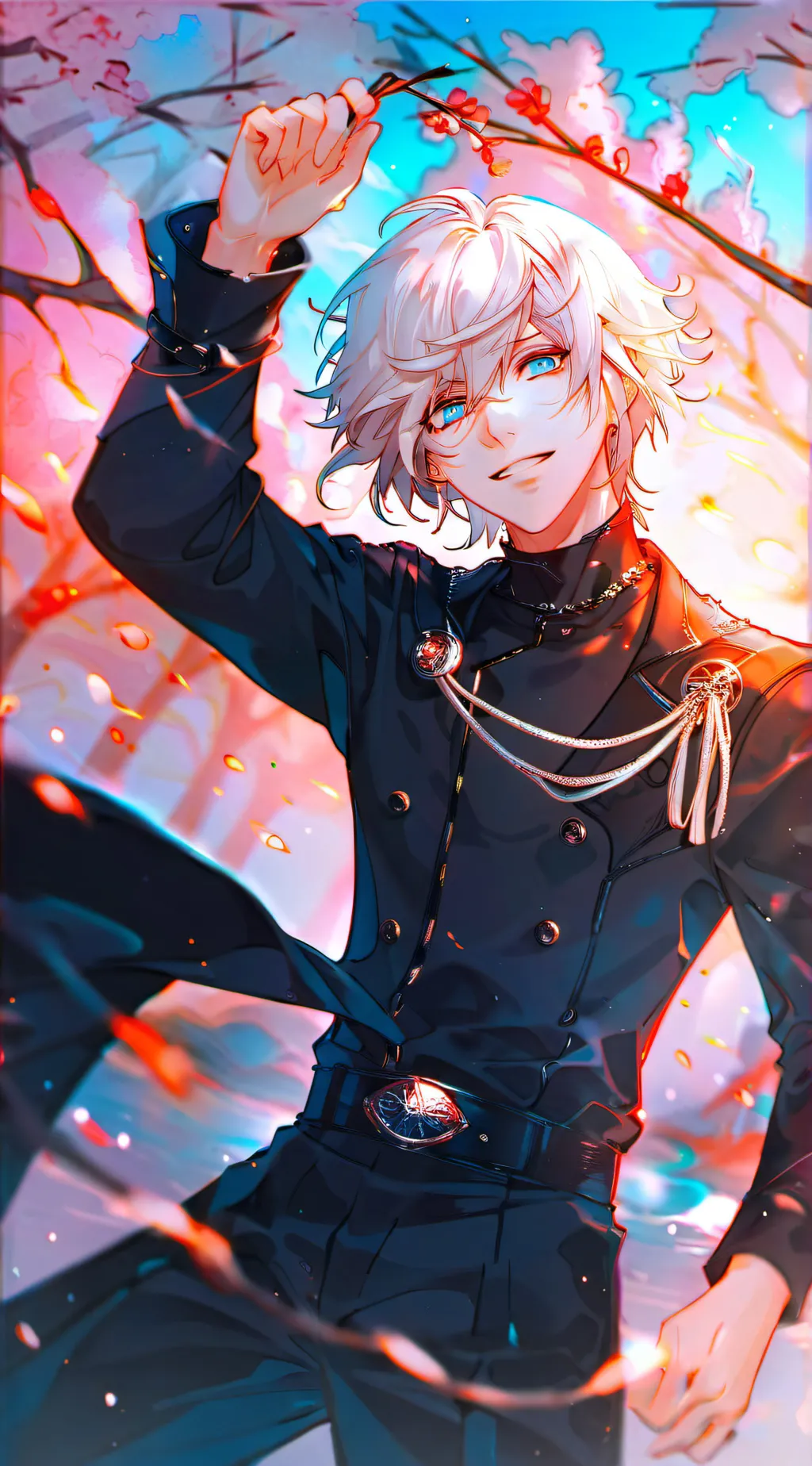 ai character: gojo background