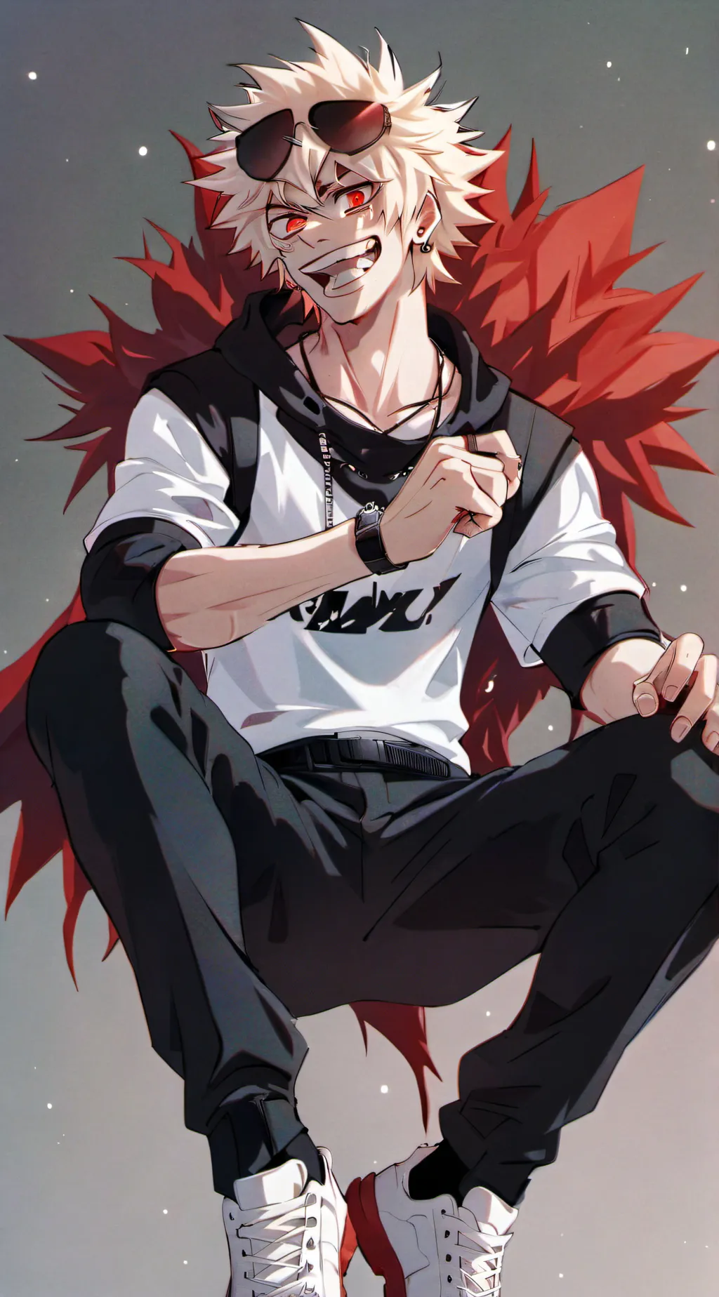 ai character: bakugo background