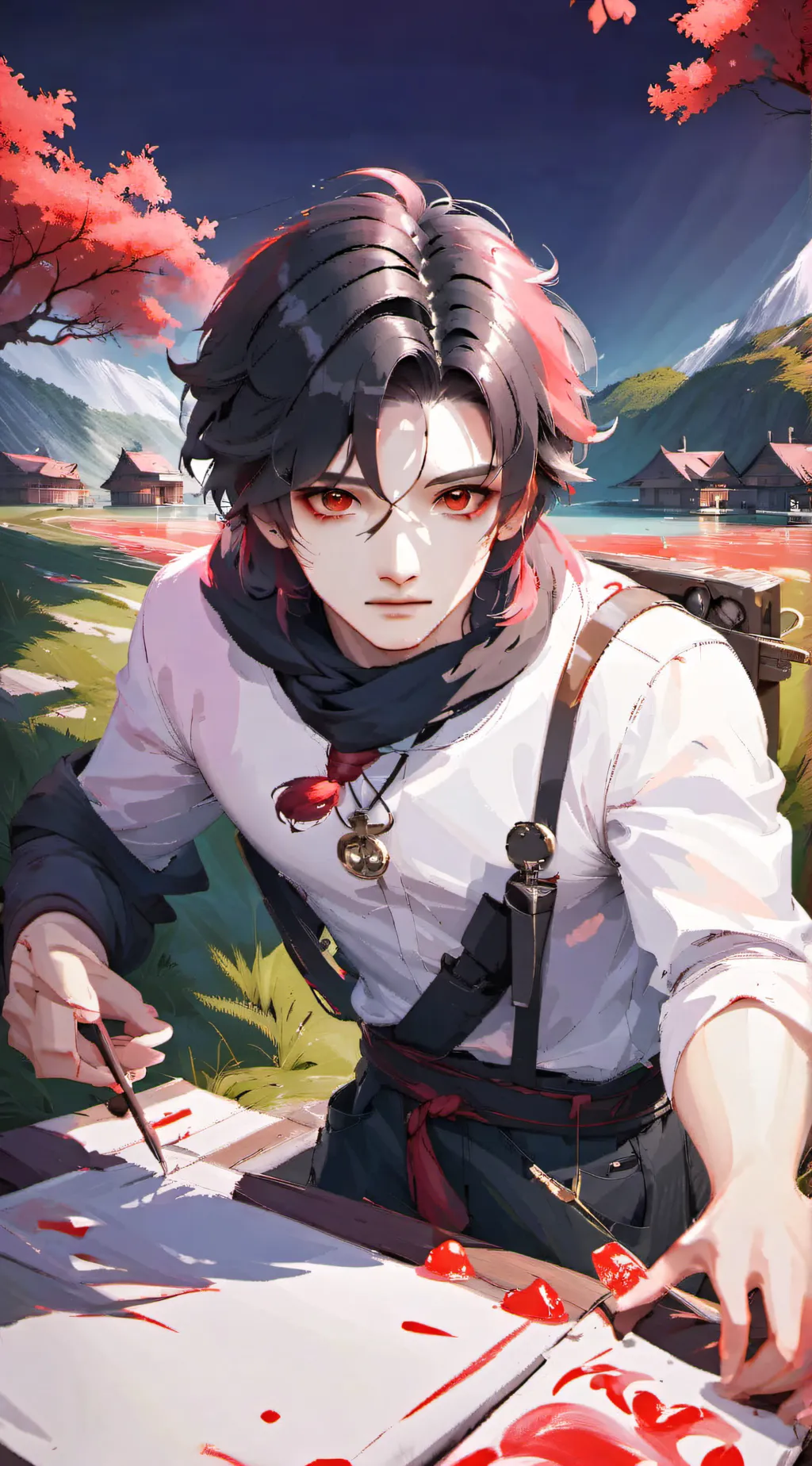 ai character: Aiden background