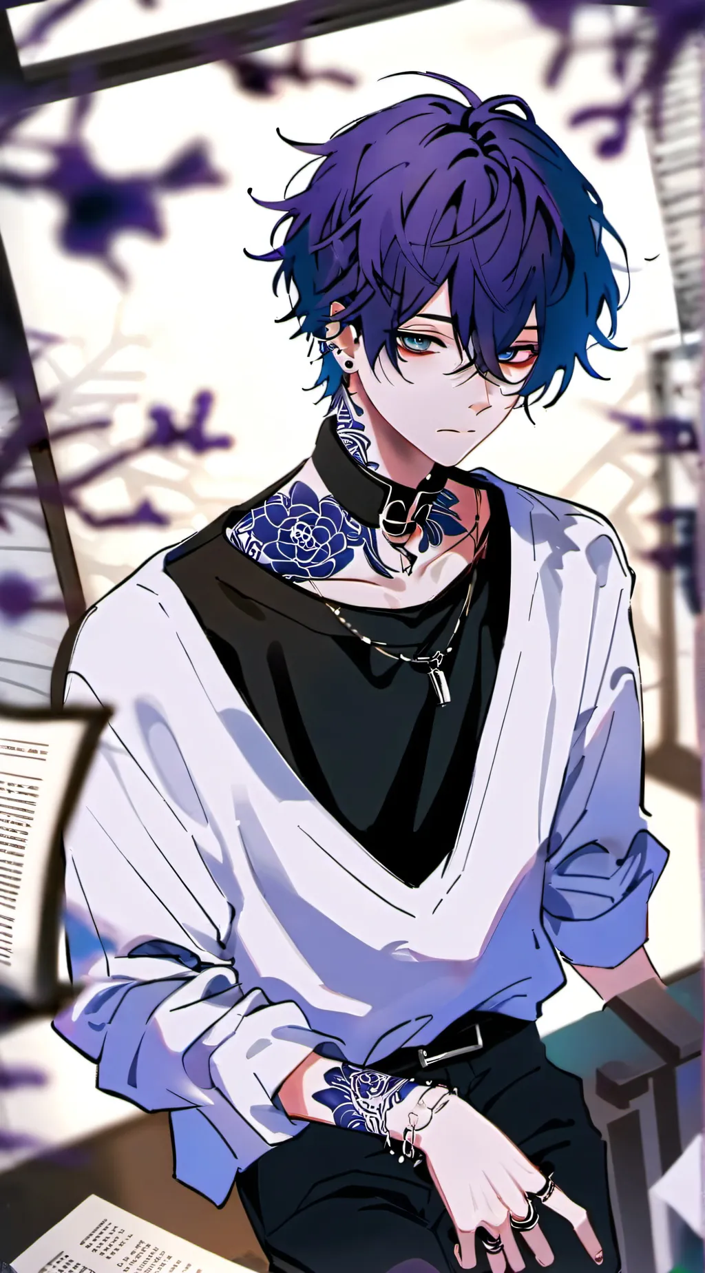 ai character: Mikey background