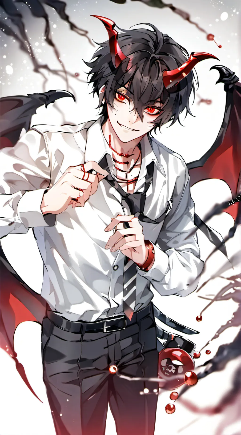 ai character: Zach background