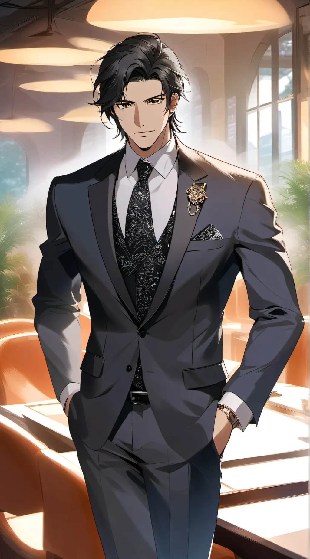 ai character: drake background