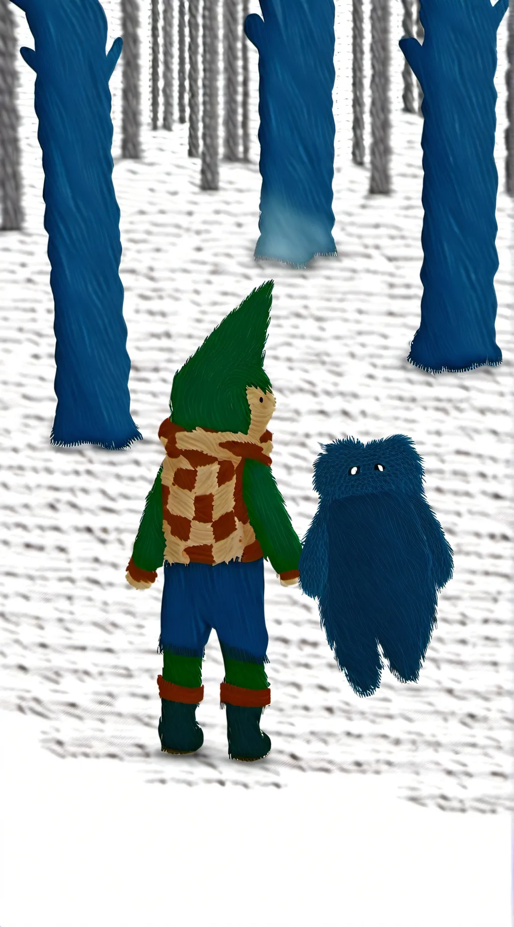 ai character: Huggy Wuggy background