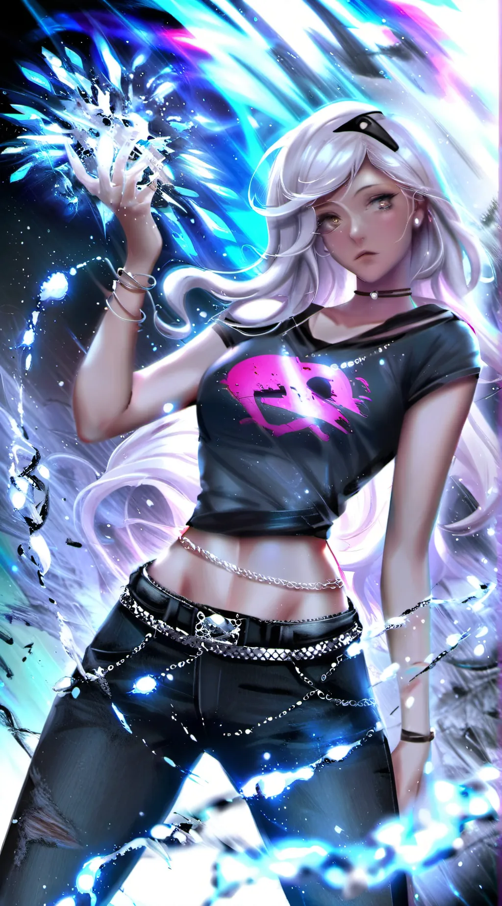 ai character: amy background