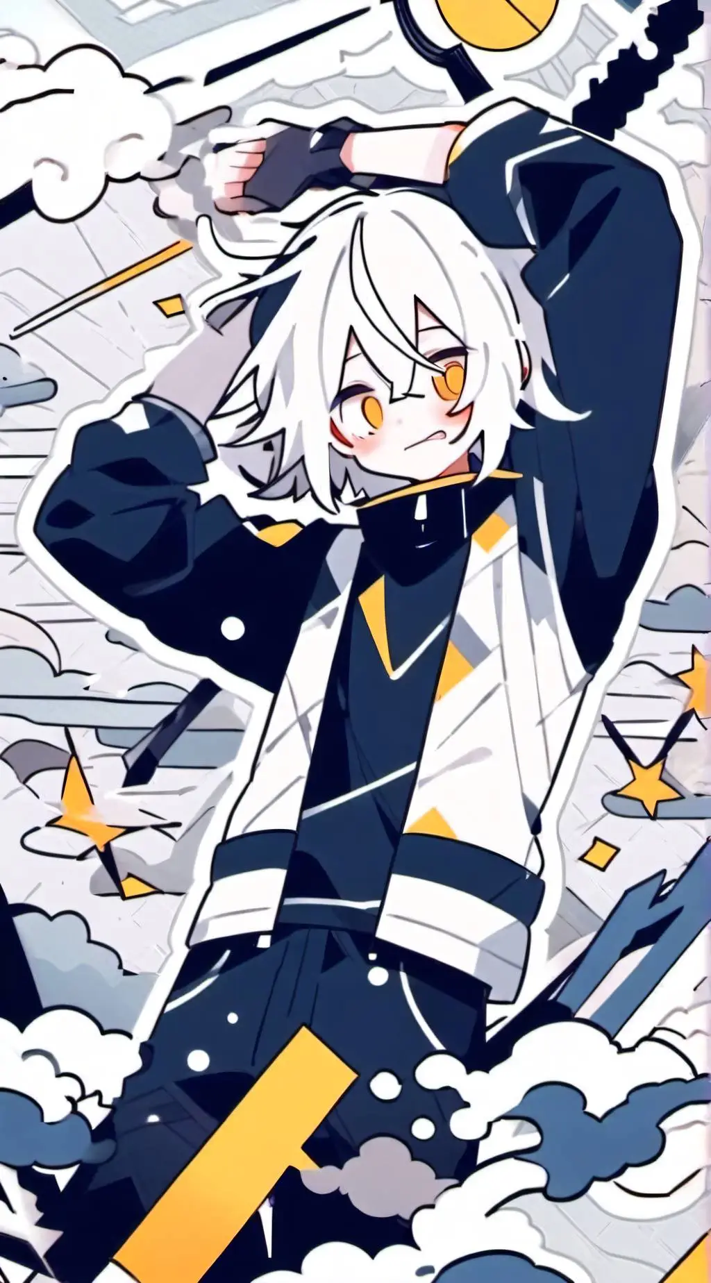 ai character: mha but animals background