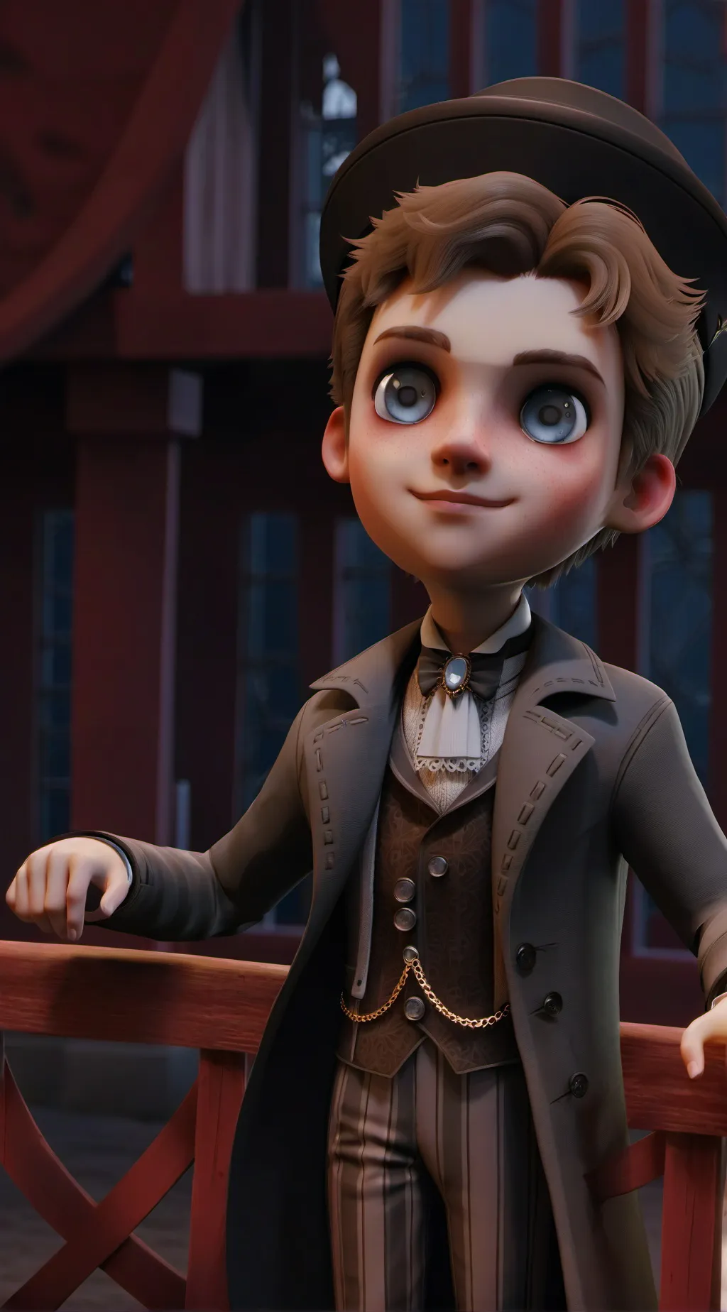 ai character: Zachary Zimmer  background