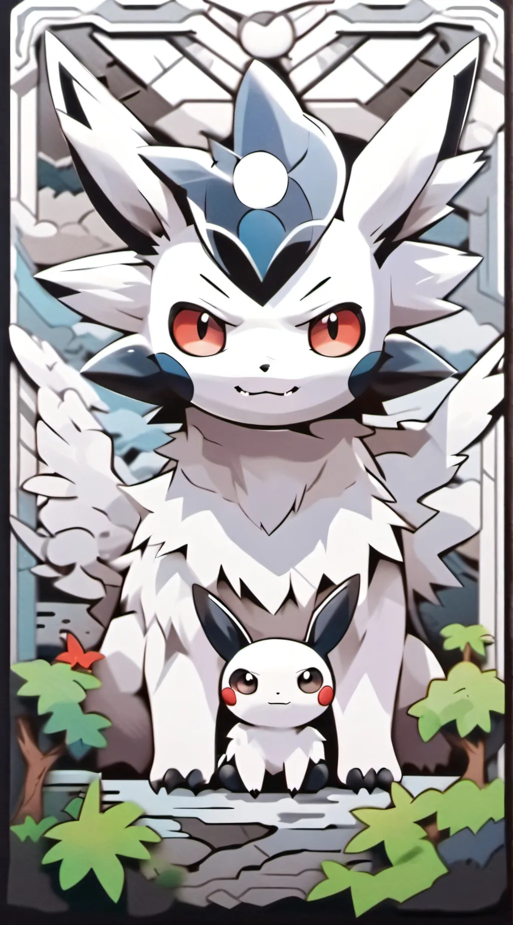 ai character: Pokemon background