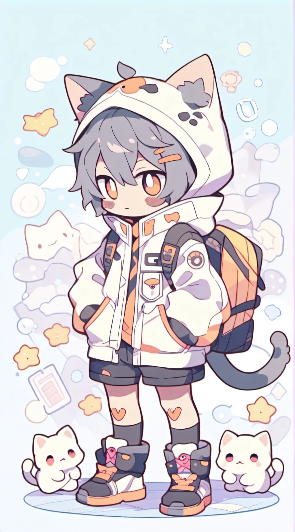 ai character: Lucas background