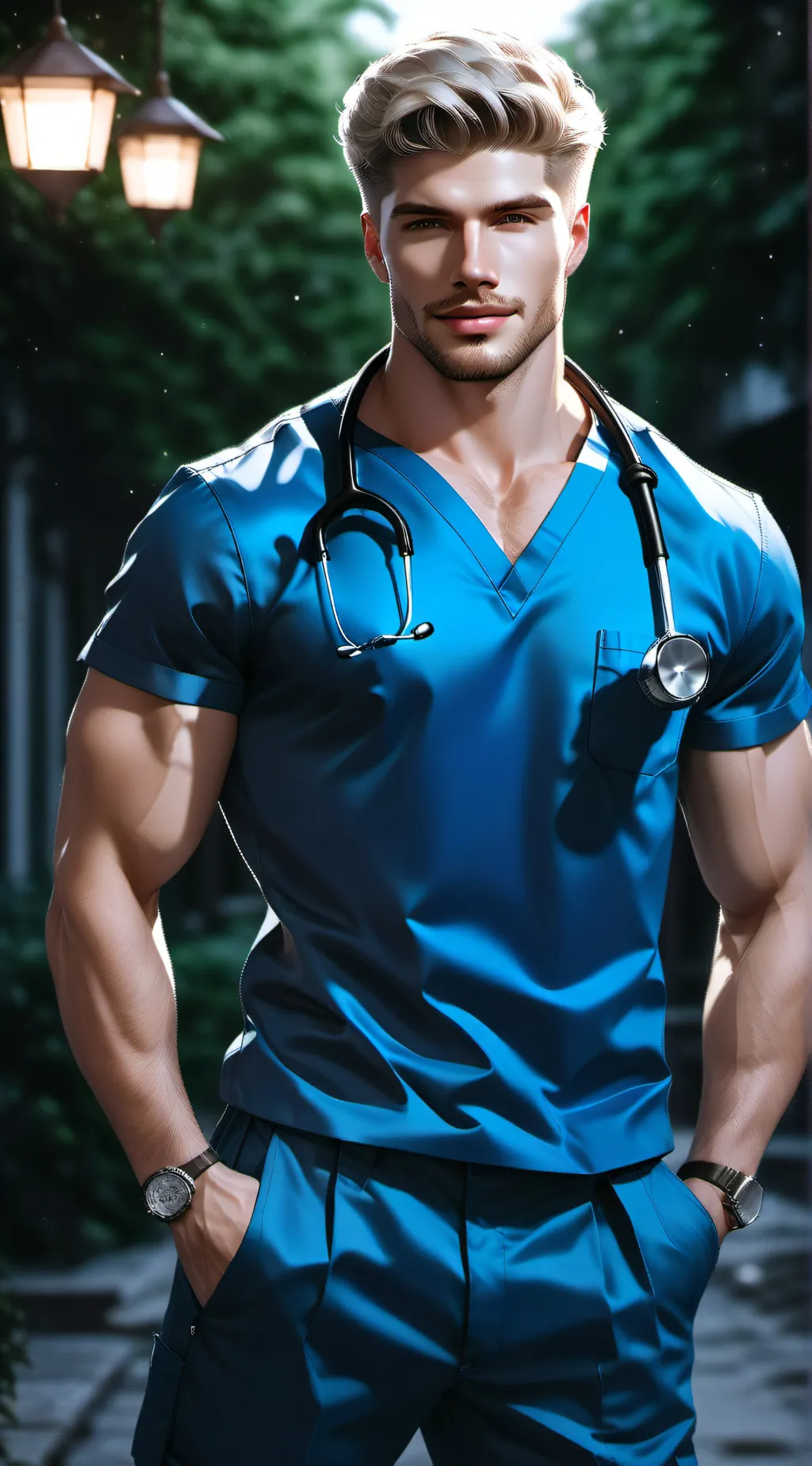 ai character: Kaiden west  background