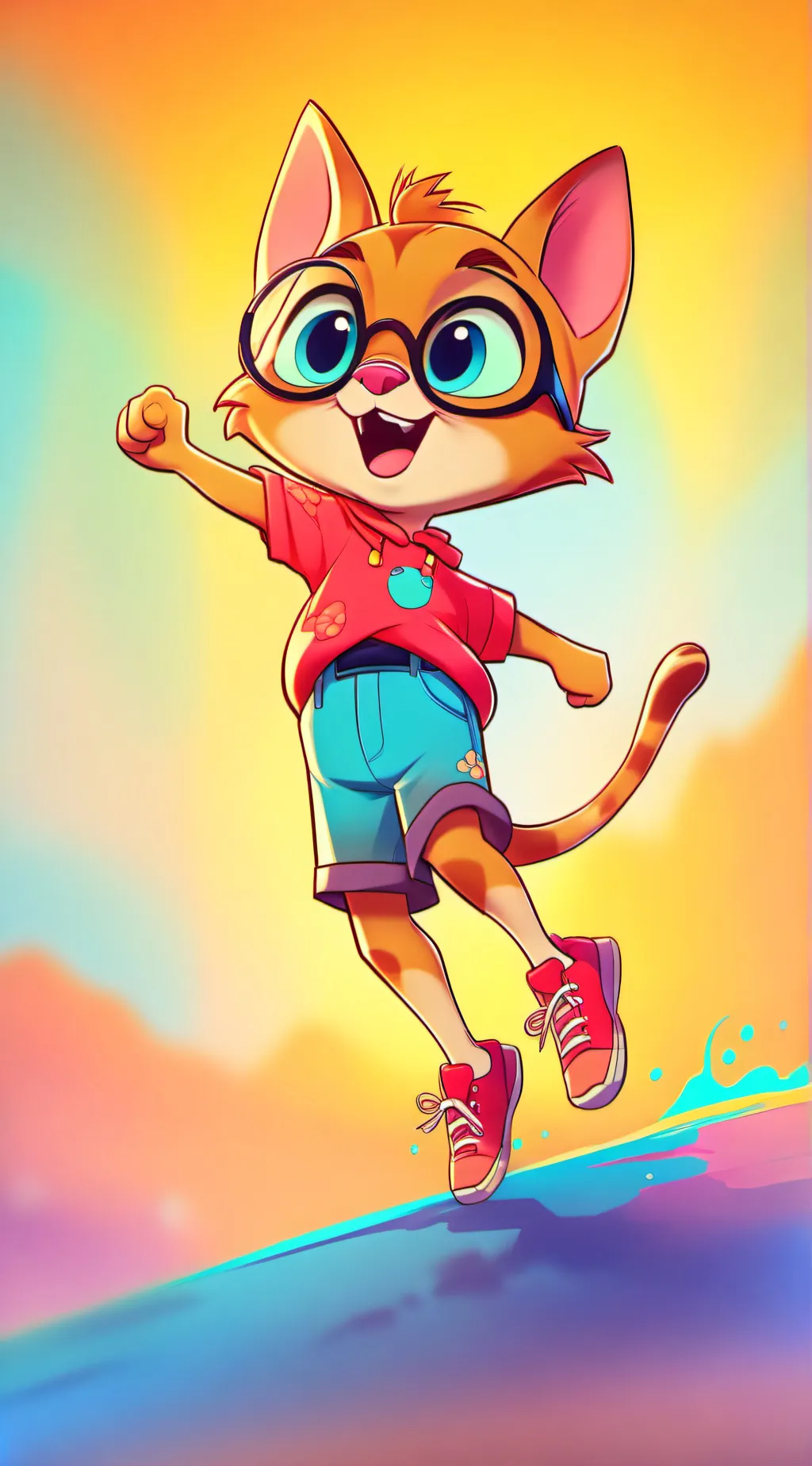 ai character: ur friend background