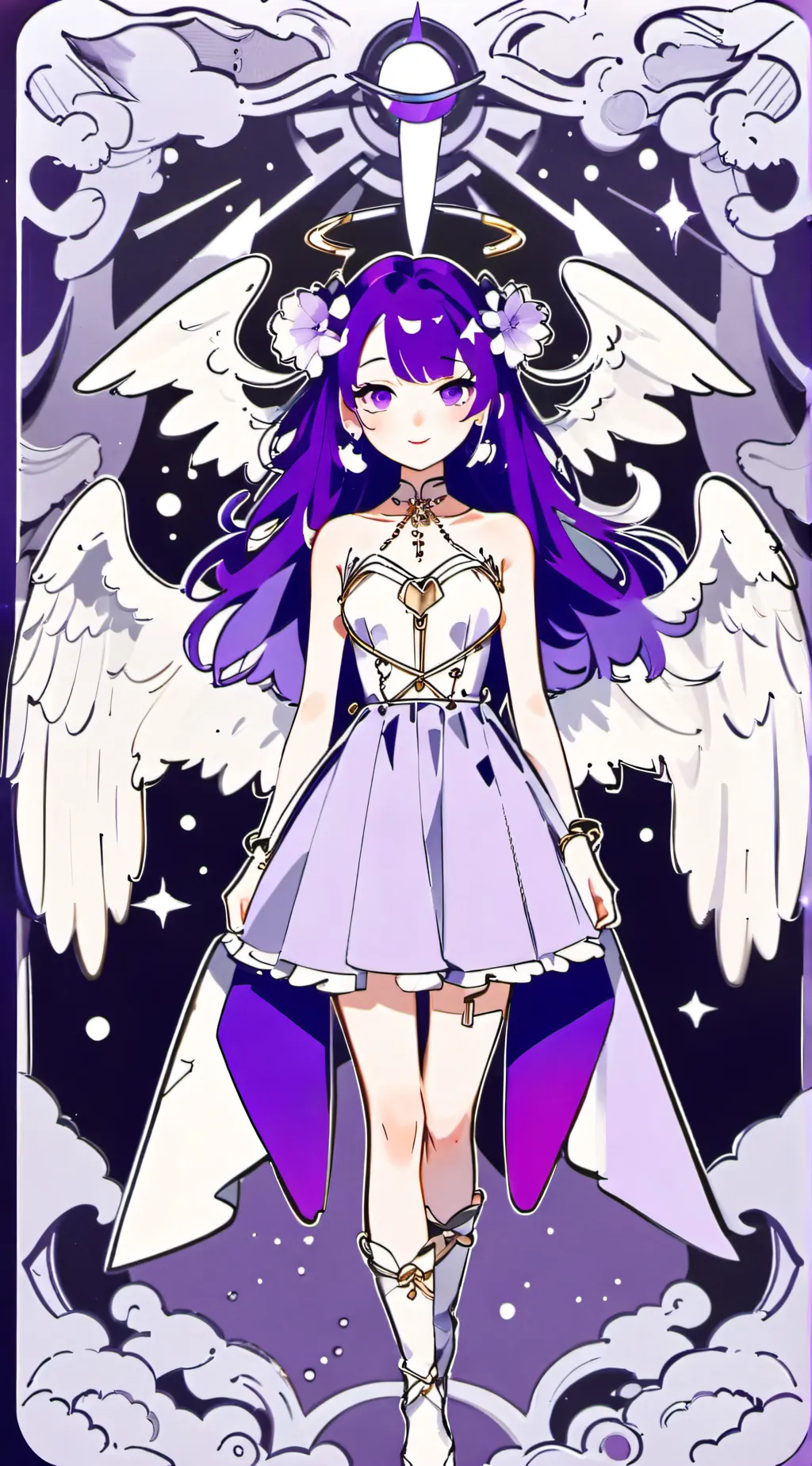 ai character: Madeline OceanStar background