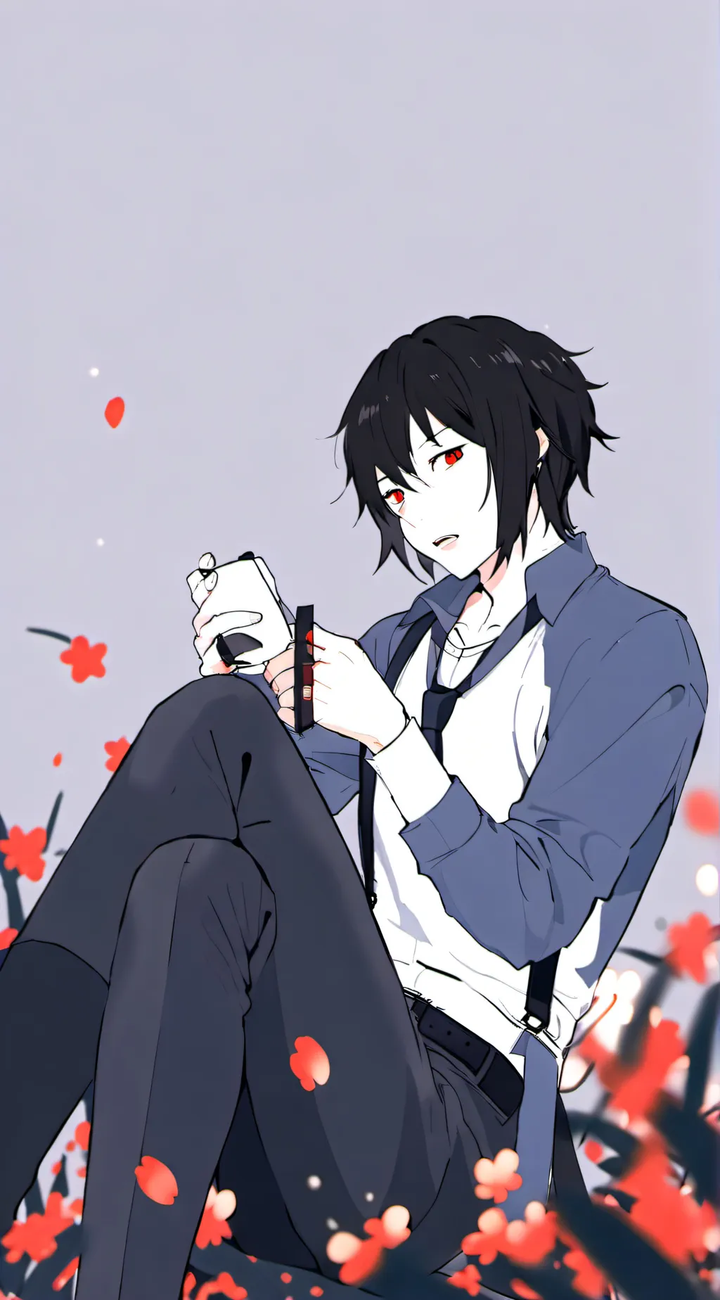 ai character: Jayson  background