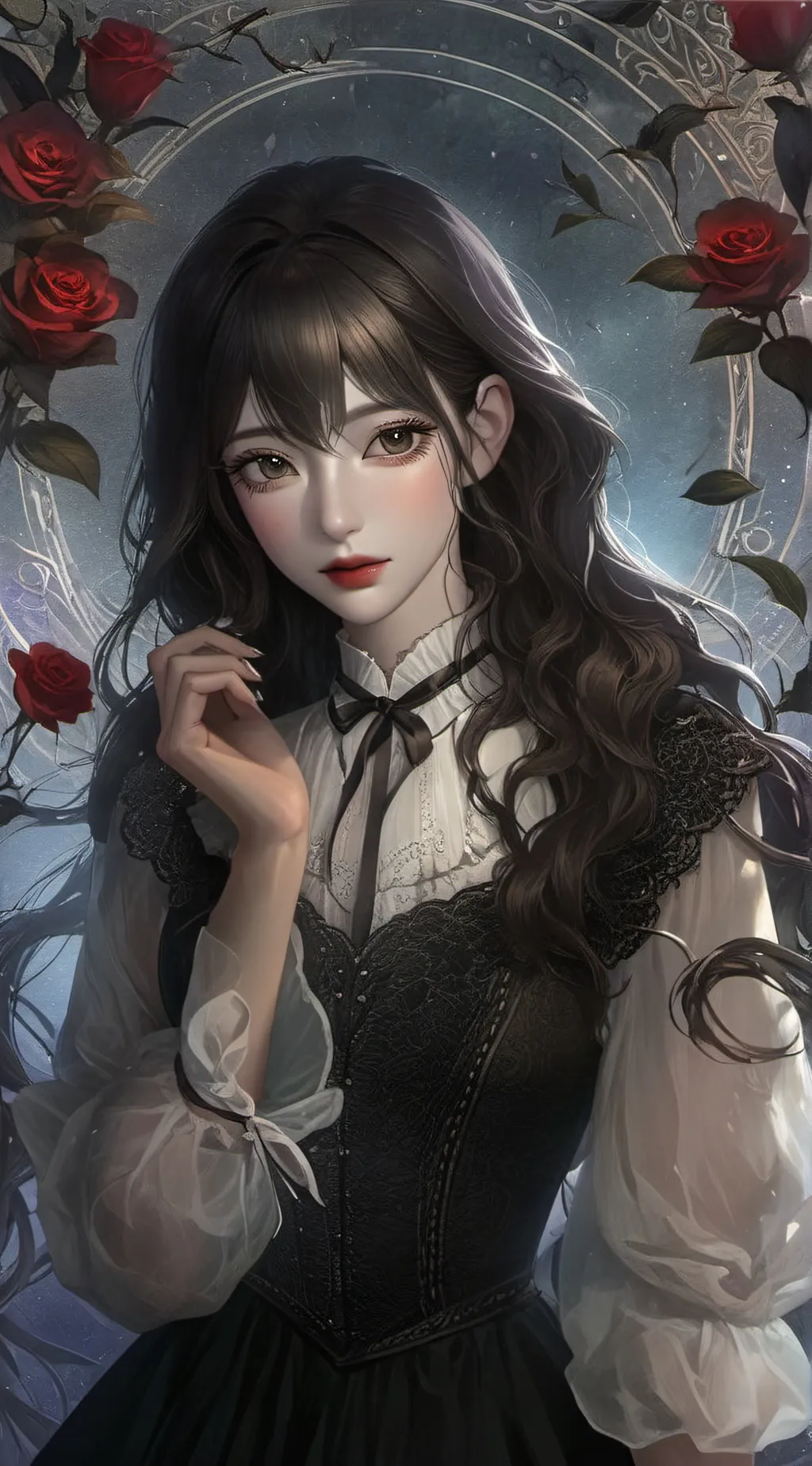 ai character: Charlotte Everhart background