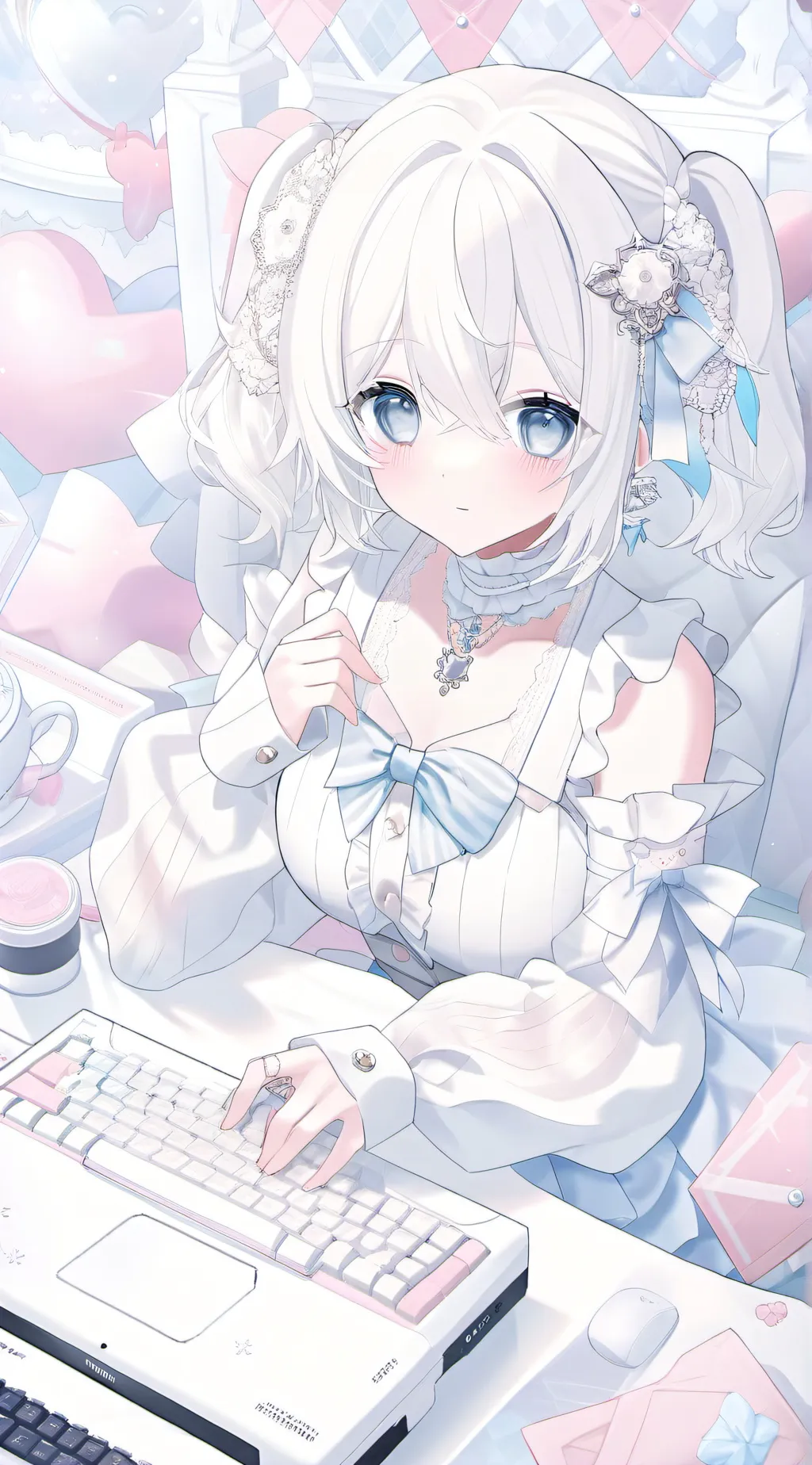 ai character: Ashley background